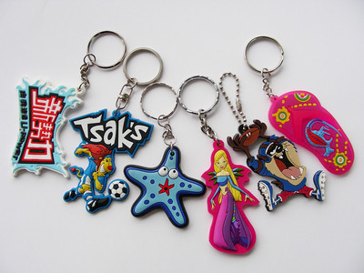 【【廠家直銷】精美PVC鑰匙扣(時(shí)尚促銷禮品)】?jī)r(jià)格,廠家,圖片,鑰匙飾品、掛件,廣州恩燁商貿(mào)-